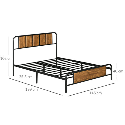 Homcom 31cm King Size Bed Frame