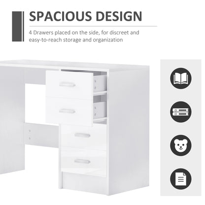 Homcom Computer Desk with Drawers