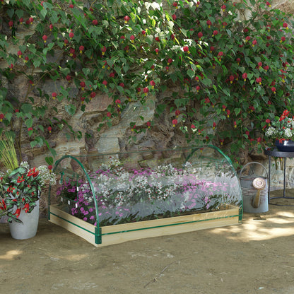 Outsunny Raised Bed with Greenhouse