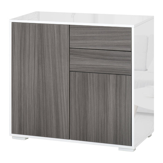 Homcom High Gloss Frame Sideboard