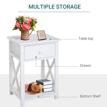 Homcom End Table