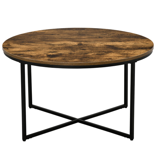 Homcom Round Coffee Table