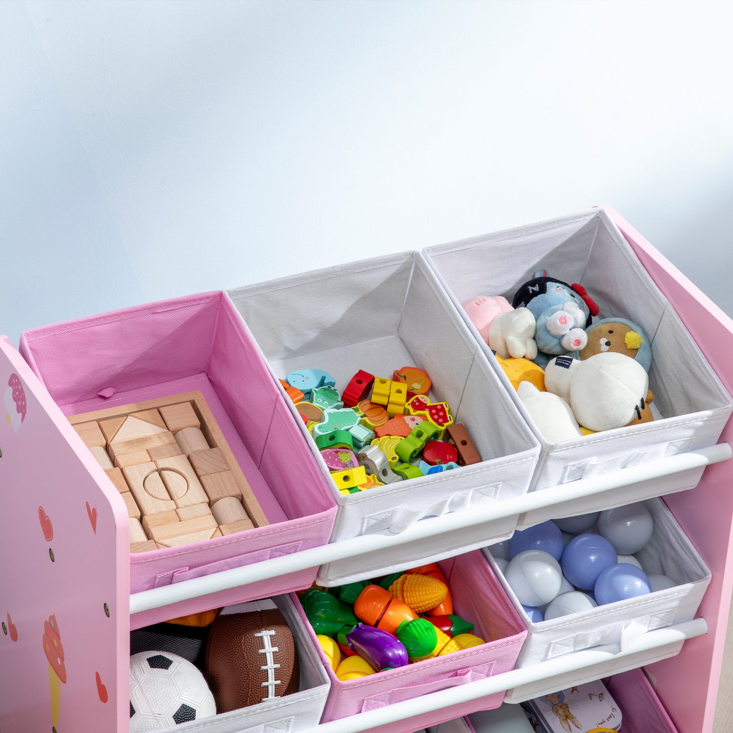 ZONEKIZ Kids Storage Rack