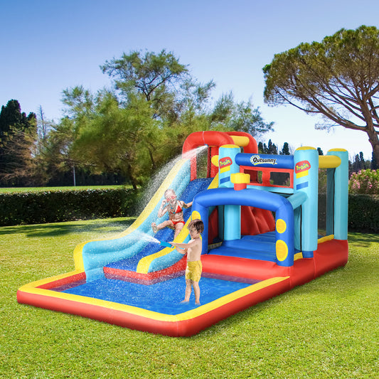 Outsunny 4 in 1 Bouncy Castle