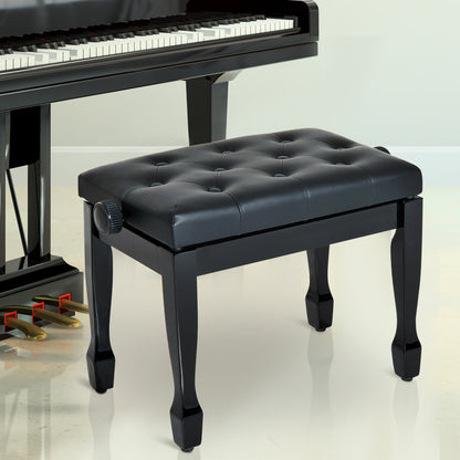 Homcom PU Leather Upholstered Piano Stool