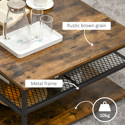 Homcom Industrial Coffee Table