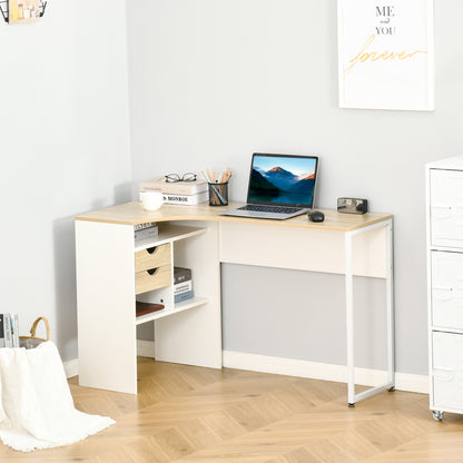 Homcom L-Shaped Computer Desk