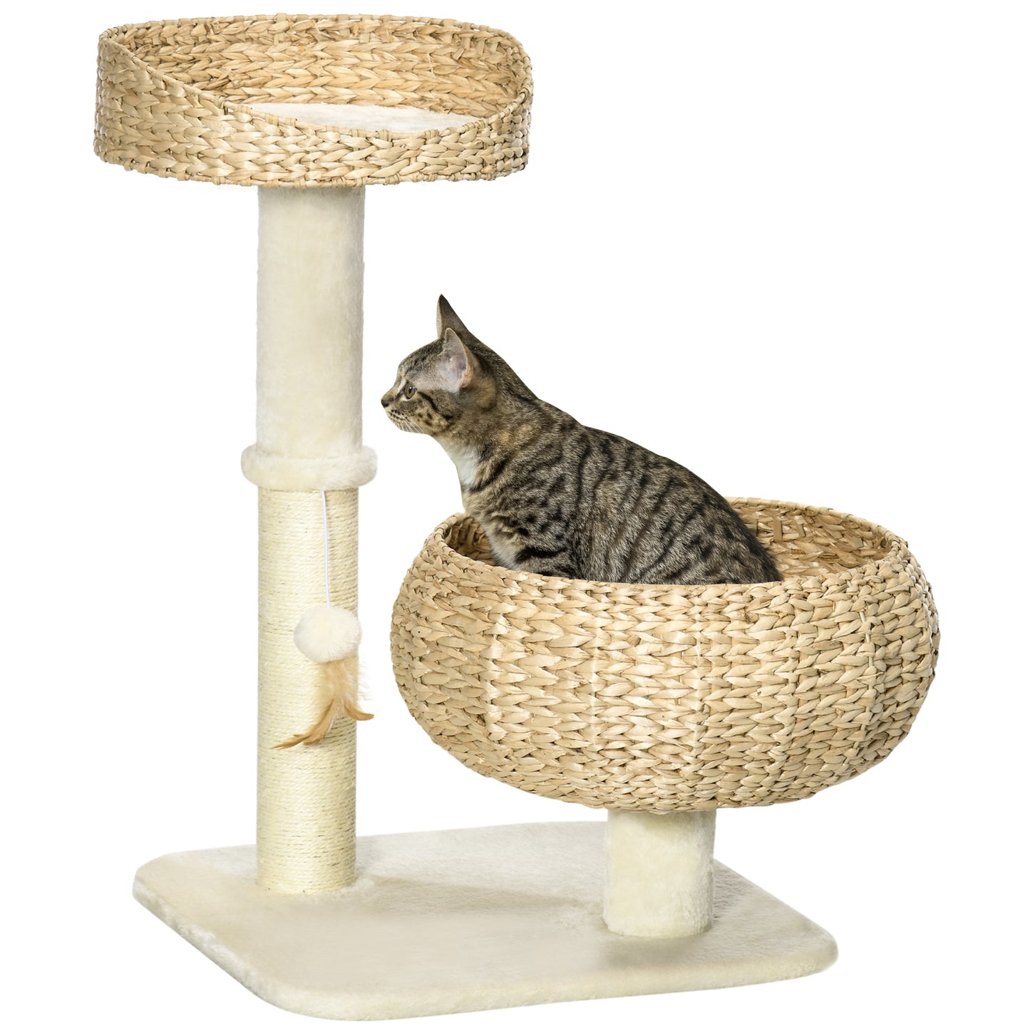 PawHut 72cm Cat Tree Kitten Tower