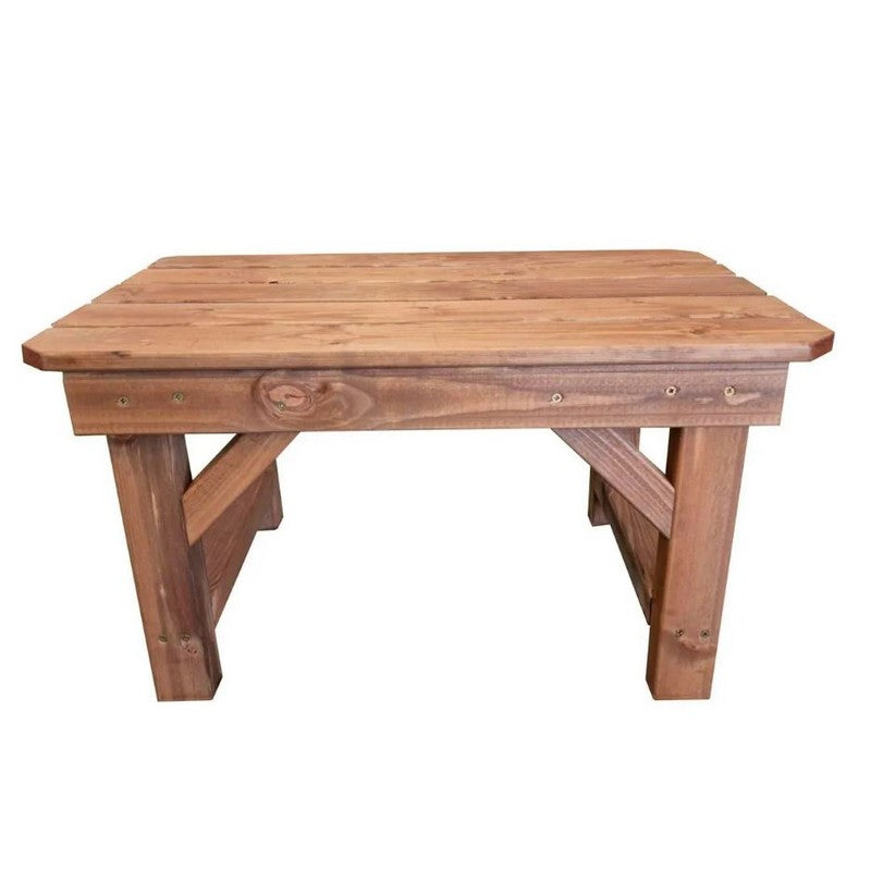 Swedish Redwood Garden Coffee Table by Croft