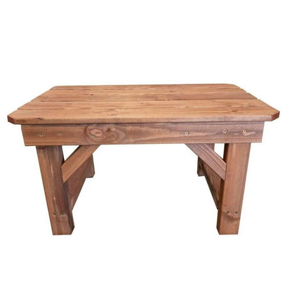 Swedish Redwood Garden Coffee Table by Croft