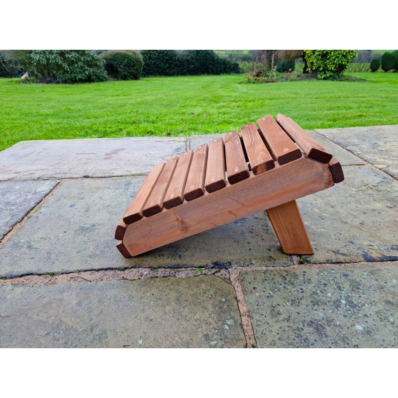 Swedish Redwood Garden Footstool by Croft