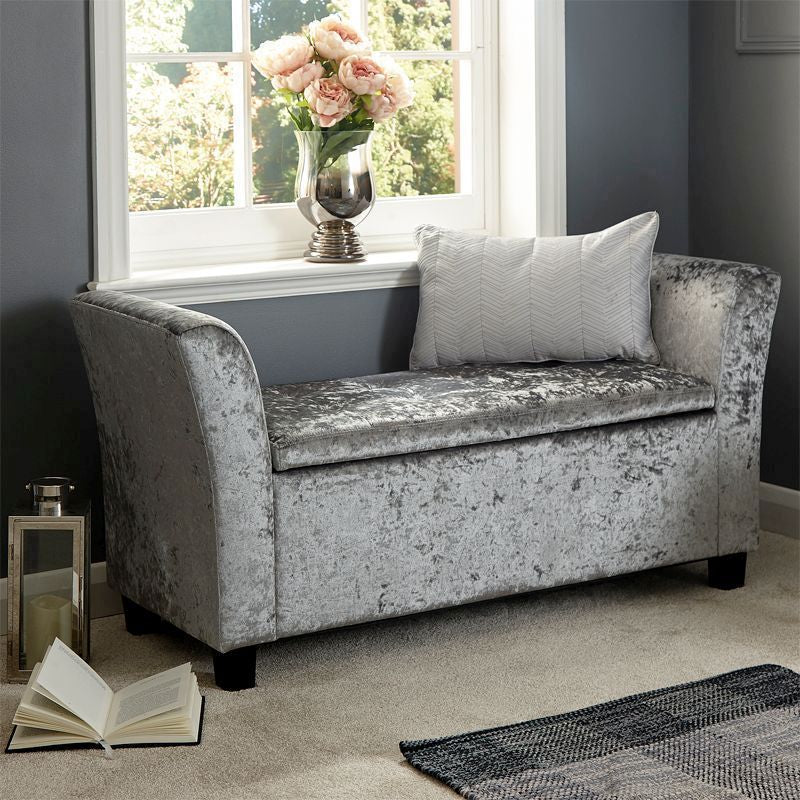 Verona Window Seat Fabric Grey