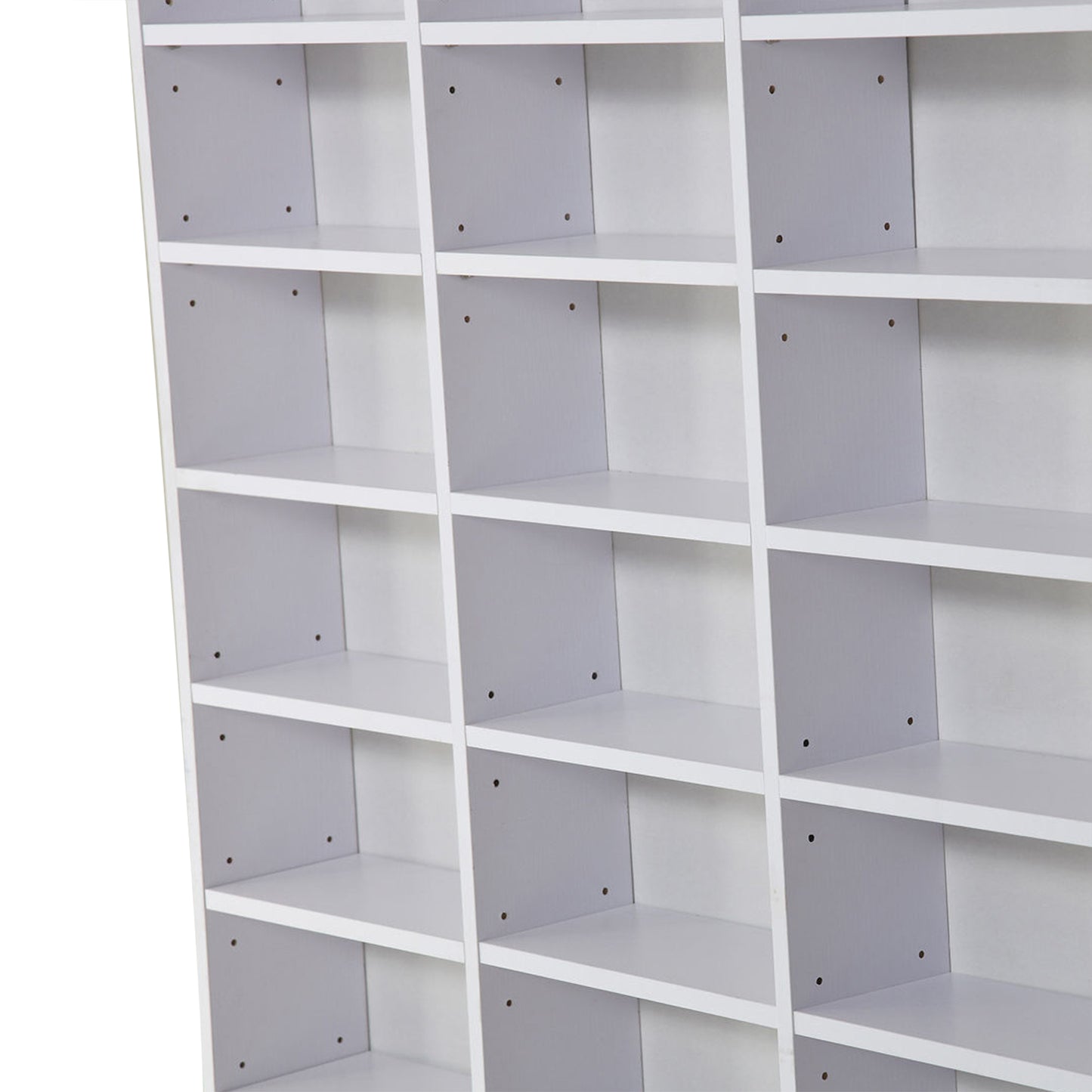 Homcom 33 Adjustable Compartment Storage Unit - White