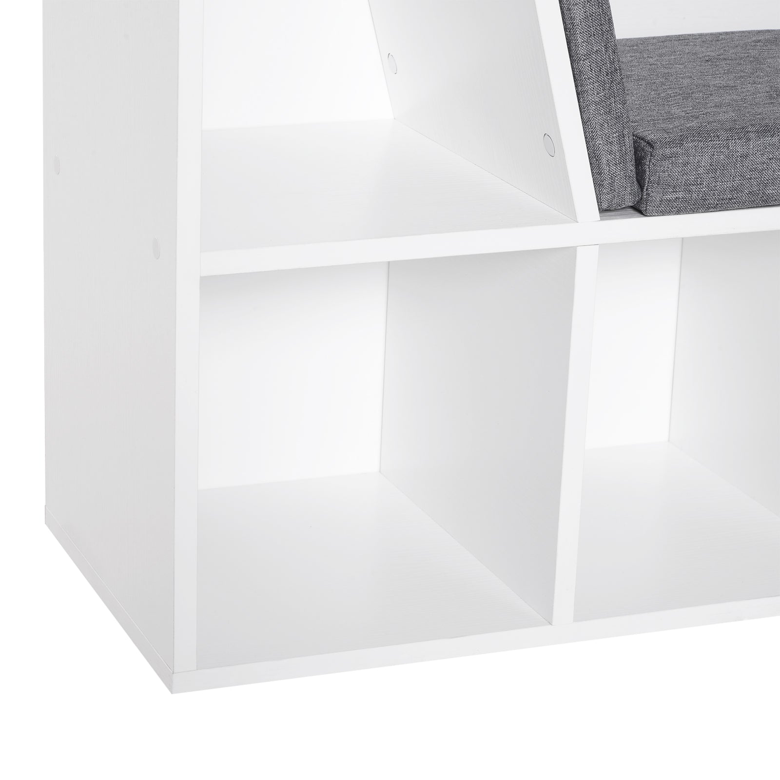 Homcom Six-Compartment Bookcase