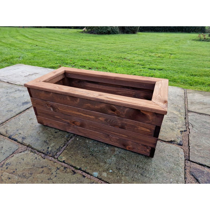 Swedish Redwood Garden Trough Planter by Croft