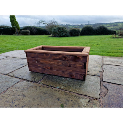 Swedish Redwood Garden Trough Planter by Croft