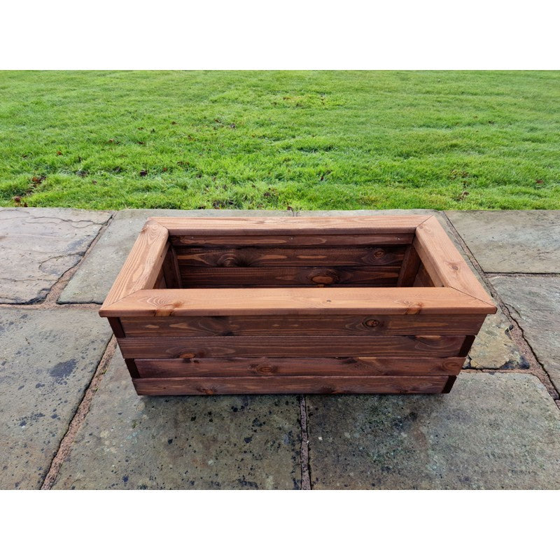 Swedish Redwood Garden Trough Planter by Croft