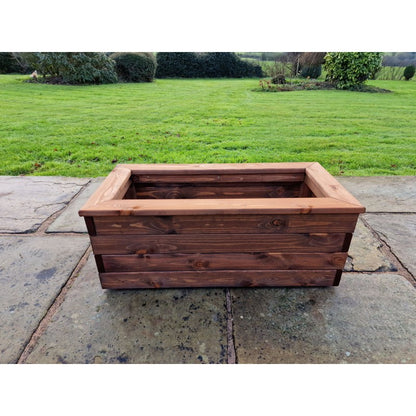 Swedish Redwood Garden Trough Planter by Croft