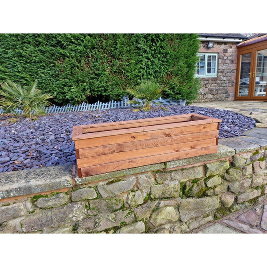 Swedish Redwood Garden Trough Planter by Croft