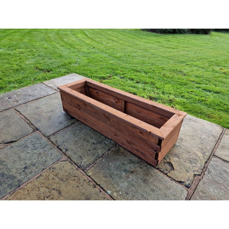 Swedish Redwood Garden Trough Planter by Croft