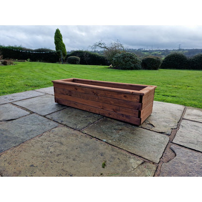 Swedish Redwood Garden Trough Planter by Croft