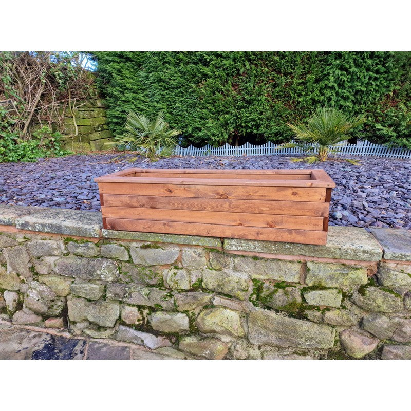 Swedish Redwood Garden Trough Planter by Croft