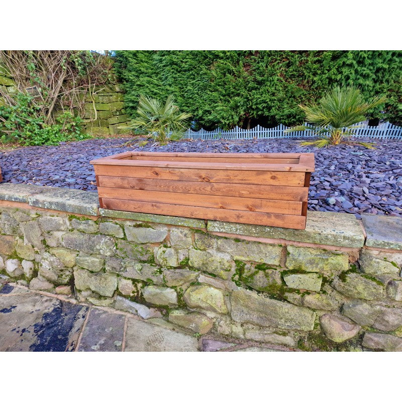 Swedish Redwood Garden Trough Planter by Croft