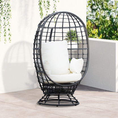 Outsunny Swivel Egg Chair