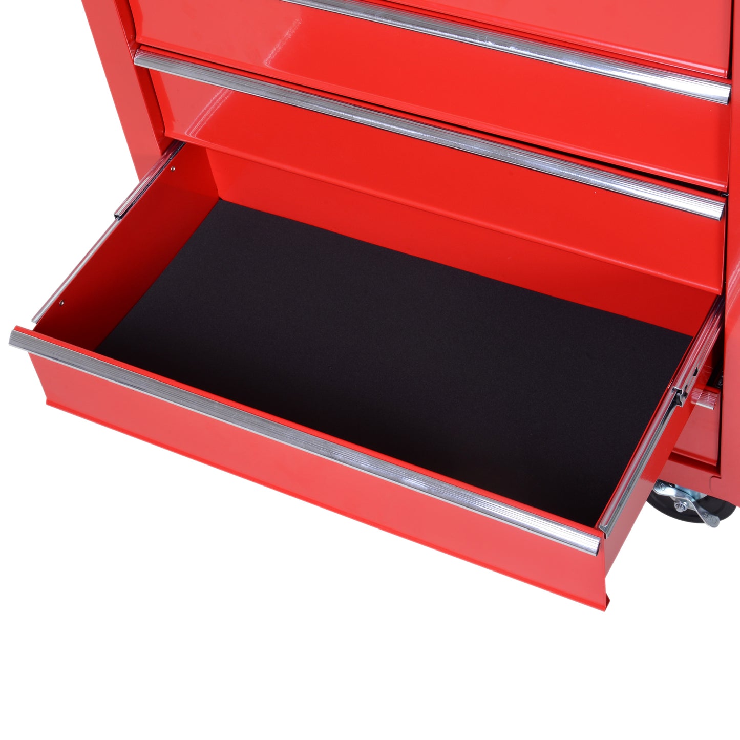 Durhand Roller Tool Cabinet 5 Drawers-Red