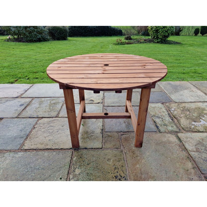 Swedish Redwood Garden Table by Croft - 4 Seat