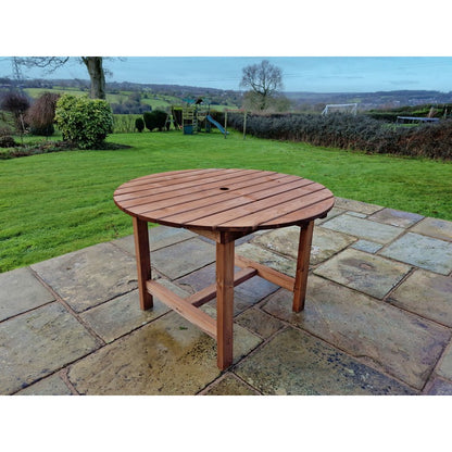 Swedish Redwood Garden Table by Croft - 4 Seat