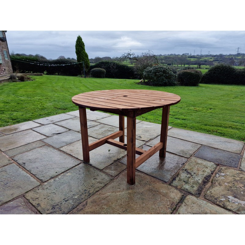 Swedish Redwood Garden Table by Croft - 4 Seat