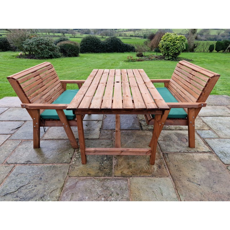 Swedish Redwood Garden Furniture Set by Croft - 4 Seats - Croft Home & Garden