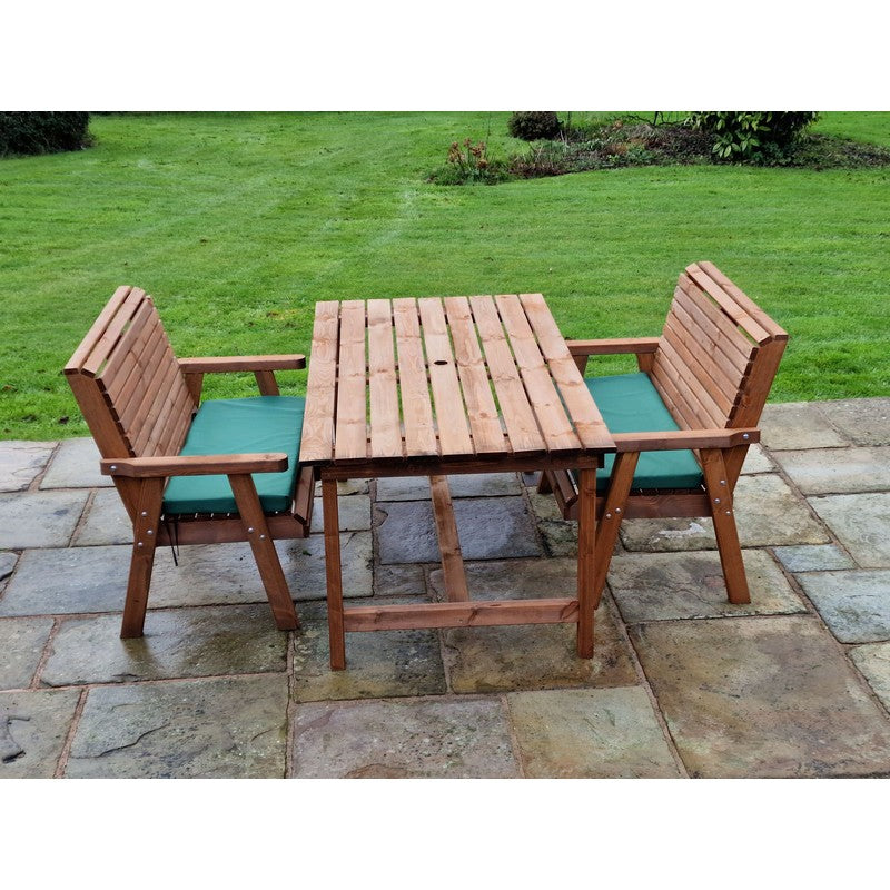 Swedish Redwood Garden Furniture Set by Croft - 4 Seats - Croft Home & Garden