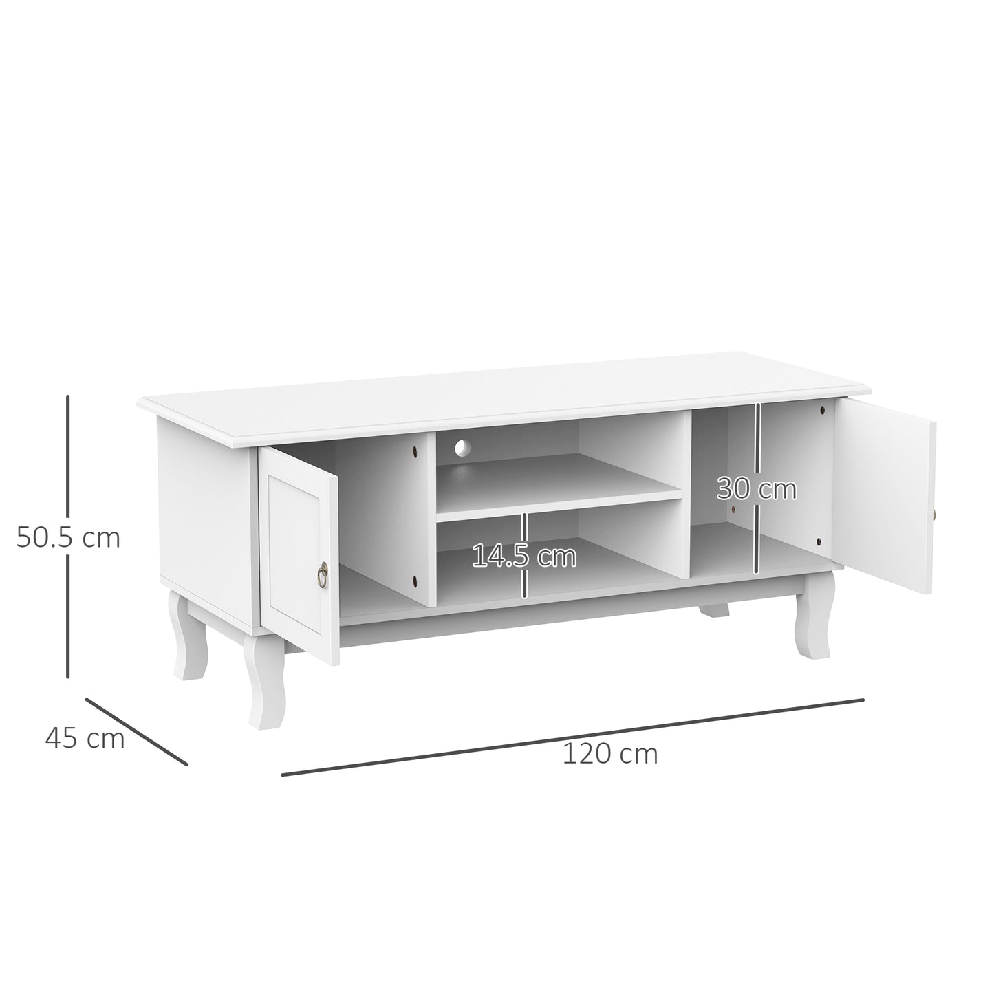 Homcom Elegant TV Stand