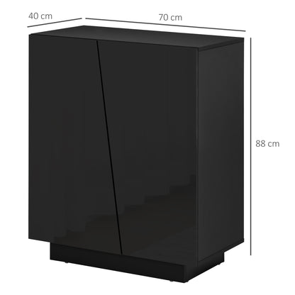 Homcom High Gloss Storage Cabinet