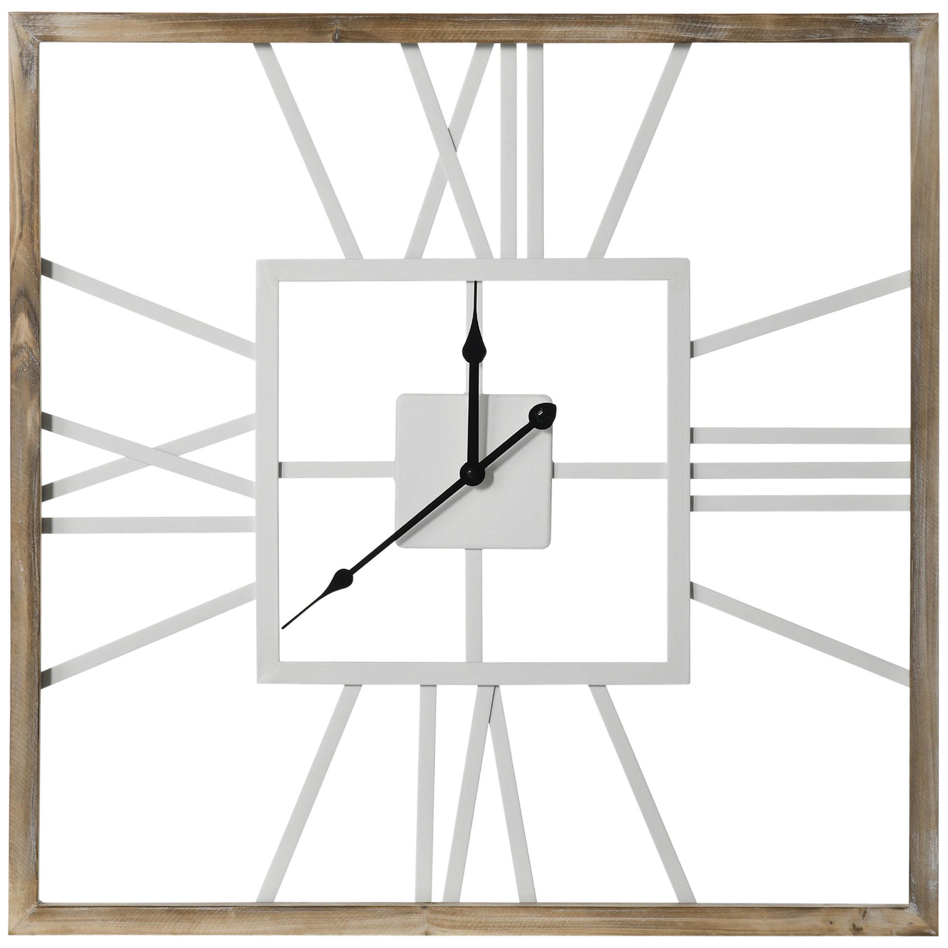 Homcom Vintage Large Wall Clock with Roman Numerals