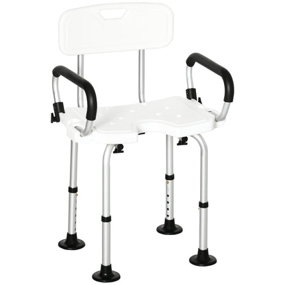 Homcom Shower Chair for the Elderly and Disabled