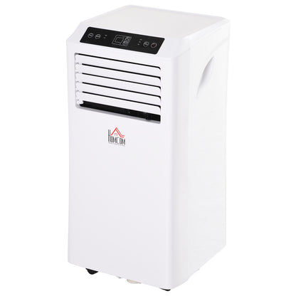 A Rated 9,000 BTU Portable Air Conditioner With 24 Hour Timer by Homcom