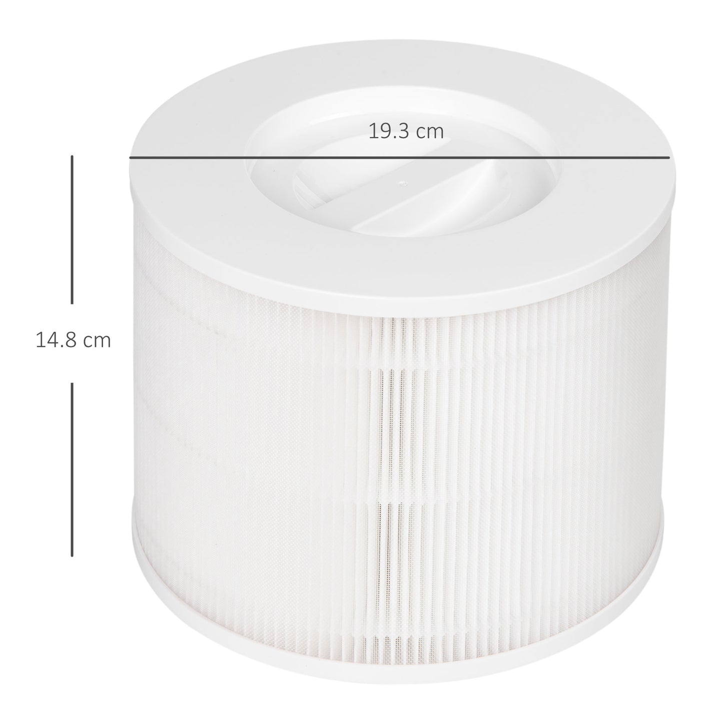 Homcom Air Purifier Filters Replacement for 823-030V70WT