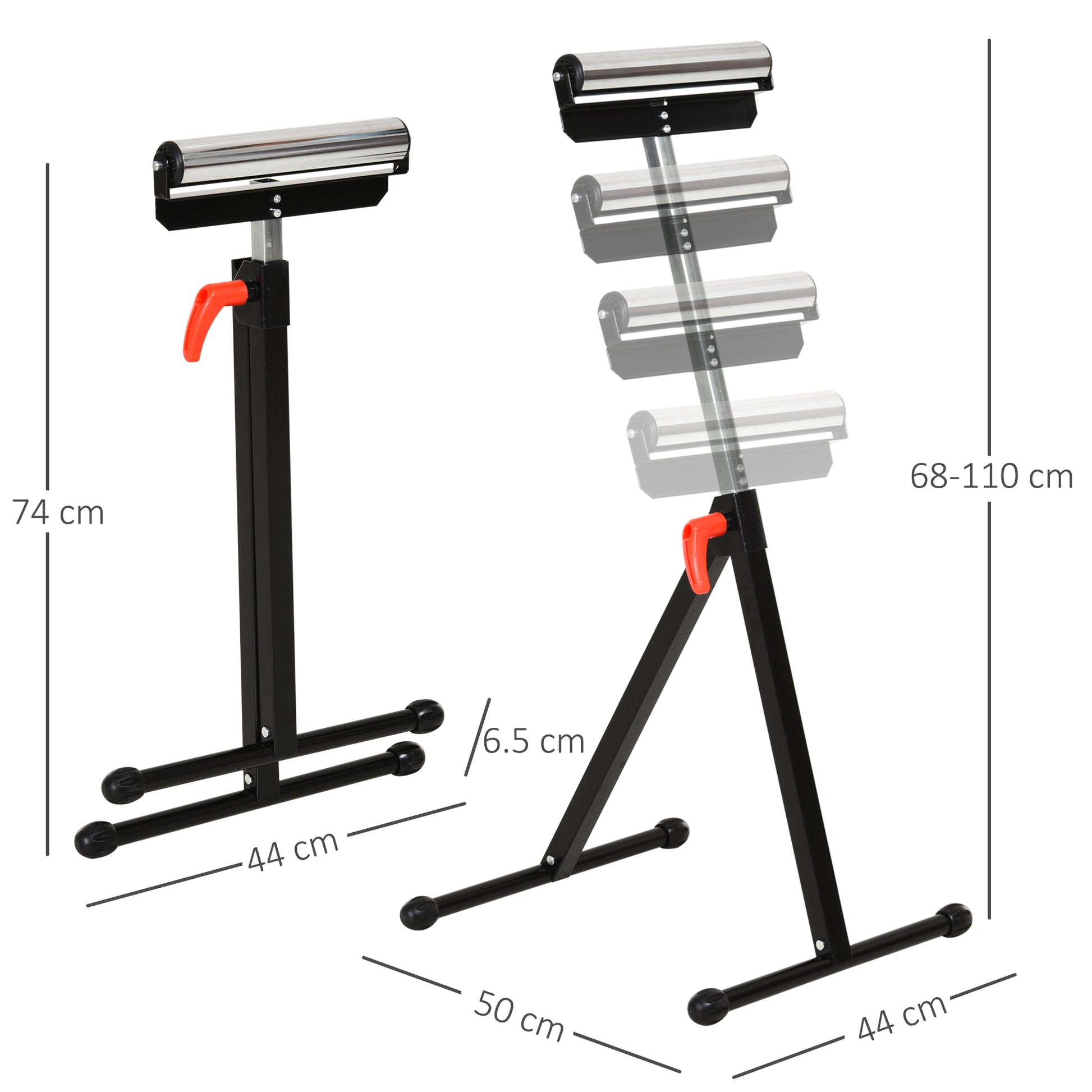 Homcom Folding Roller Stand