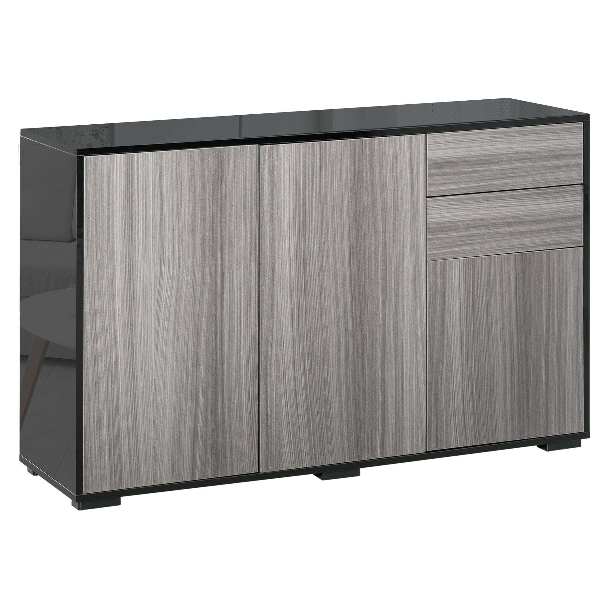 Homcom High Gloss Frame Sideboard