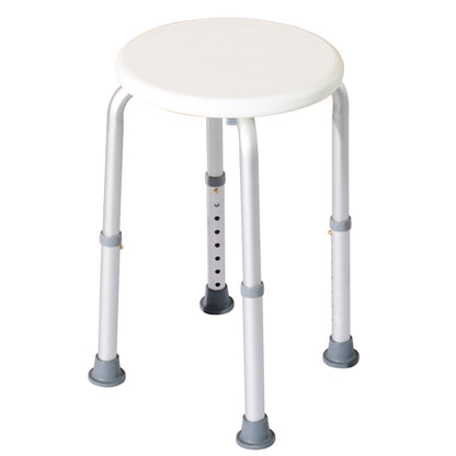 Homcom Adjustable Non-Slip Shower and Bath Stool