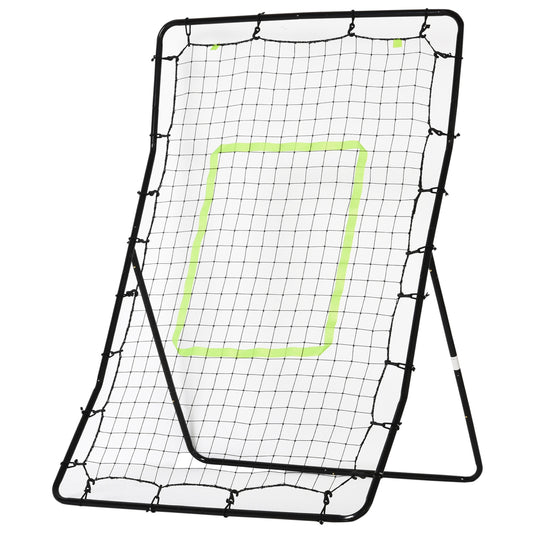 Homcom Rebounder Net Playback Game Spot Target Ball Rebounders Training Equipment Play Teaching