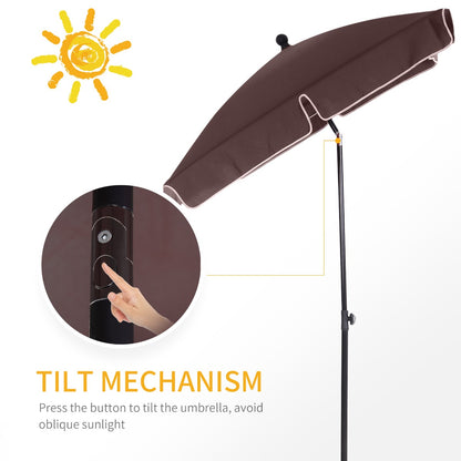 Outsunny Garden Parasol Umbrella