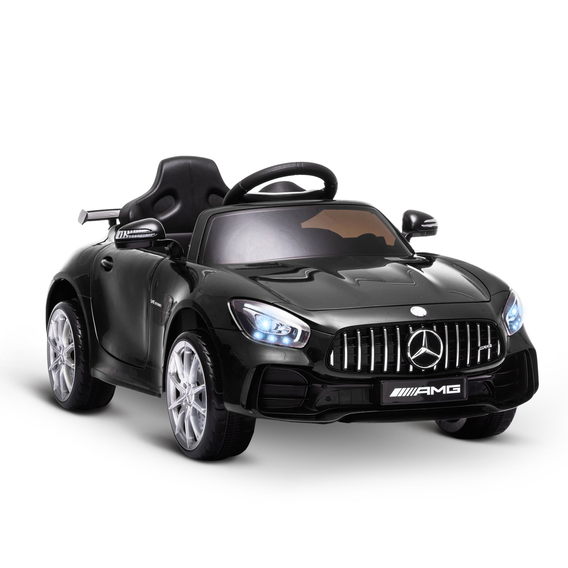 Homcom Benz GTR 12V Kids Electric Car Ride On Toy w/ Remote Control MP3