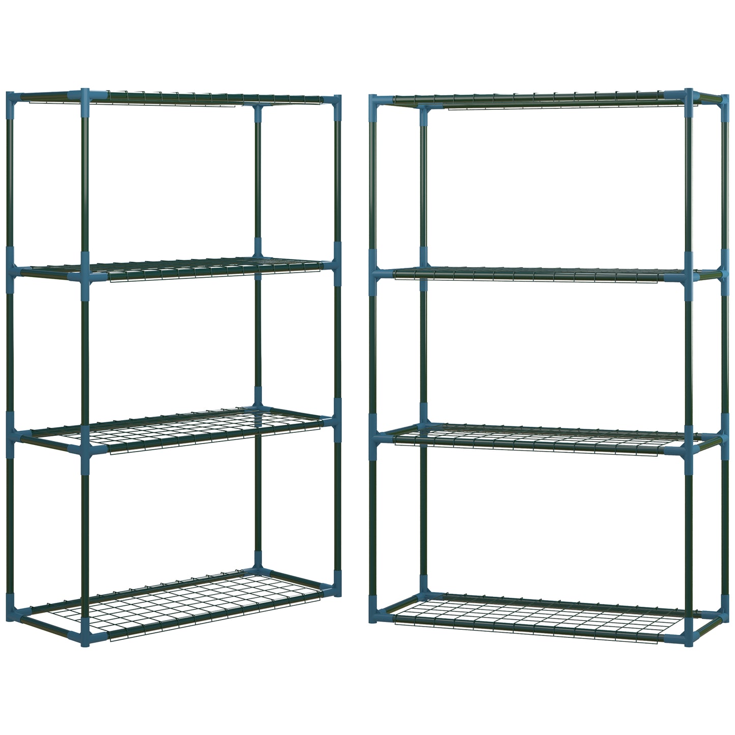 Outsunny Modern Plant Stand Set of 2