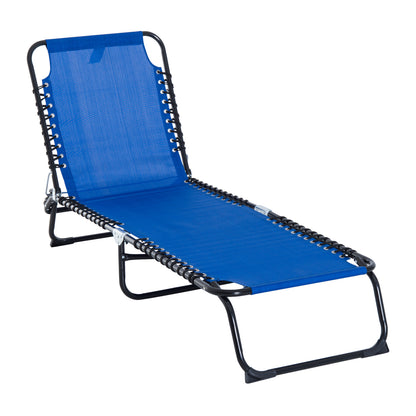 Outsunny Foldable Sun Lounger