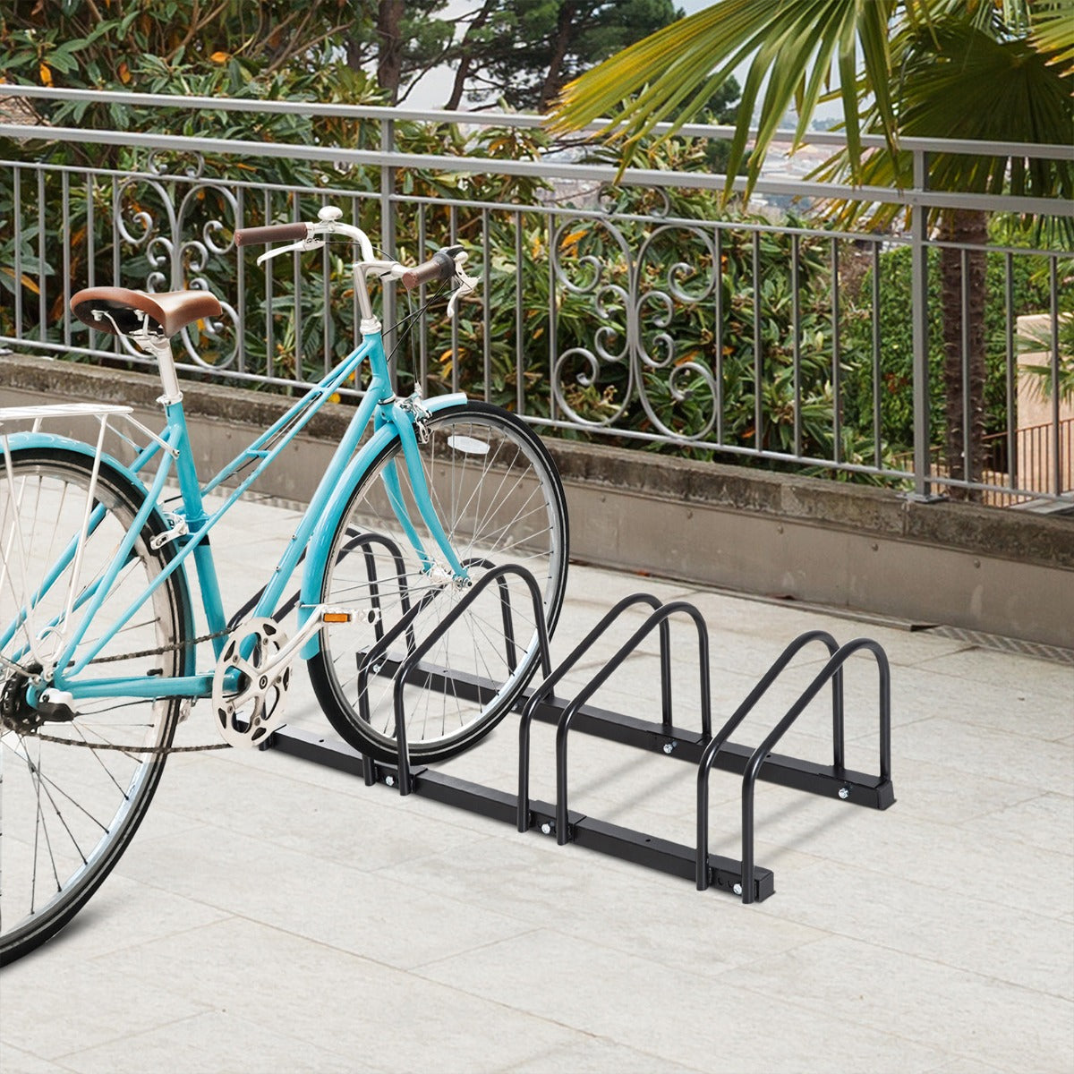 Homcom Bike Parking Rack