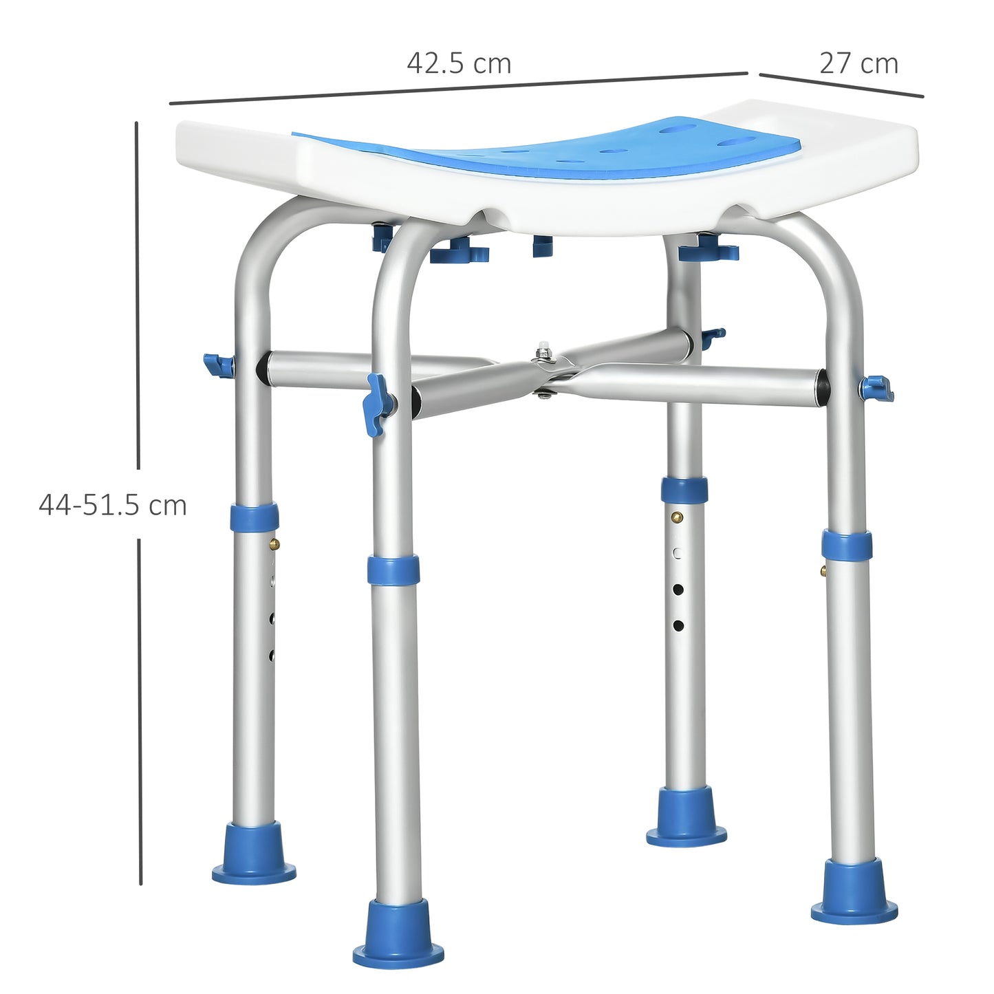 Homcom Shower Chair for the Elderly and Disabled